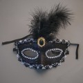 маска карнавал страз перо в ассортименте