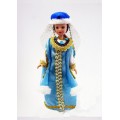 кукла керамическая Снегурочка -Боярыня в голубом